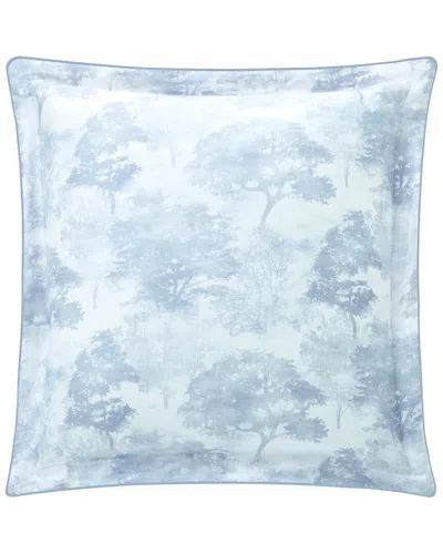 Anne De Solene Anne De Solène 300 Thread Count Silence Organic Sateen Euro Sham In Blue