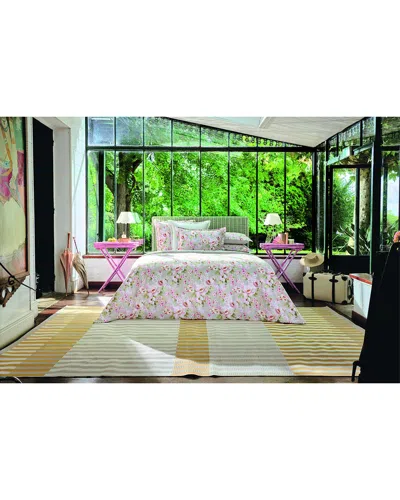 Anne De Solene 300 Thread Count Voyageuse Euro Sham In Pink