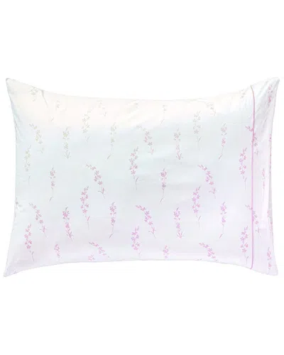 Anne De Solene Aura 200 Thread Count Organic Cotton Pillowcase Pair In White