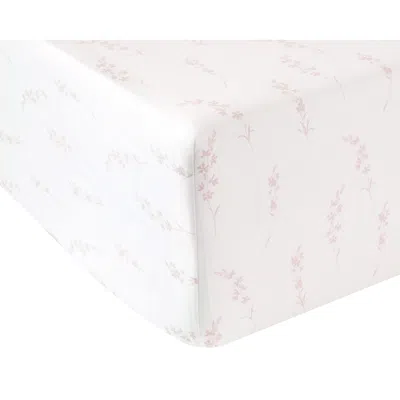 Anne De Solene Aura Fitted Sheet, Queen In White
