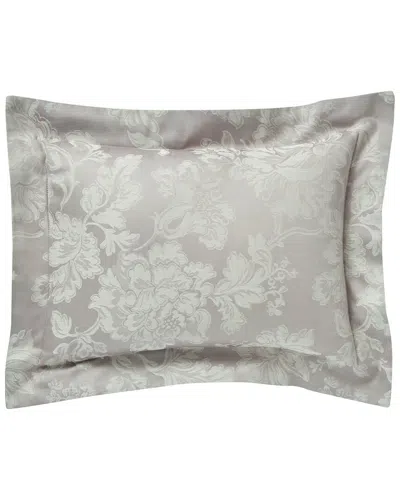 Anne De Solene Calliope 270 Thread Count Boudoir Sham In Gray