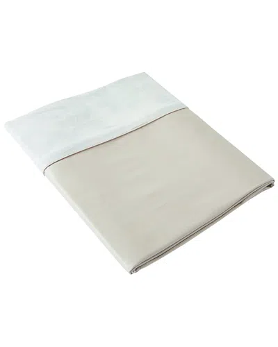 Anne De Solene Calliope 270 Thread Count Flat Sheet In Neutral