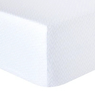 Anne De Solene Calme Fitted Sheet, King In White