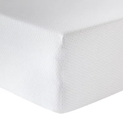 Anne De Solene Charme Fitted Sheet, Queen In White