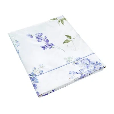 Anne De Solene Charme Flat Sheet In Blue,green,purple