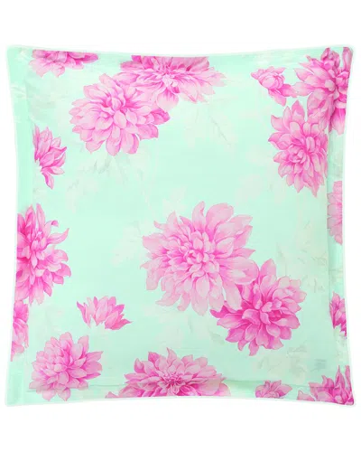 Anne De Solene Cocktail 200 Thread Count Organic Percale Euro Sha In Pink