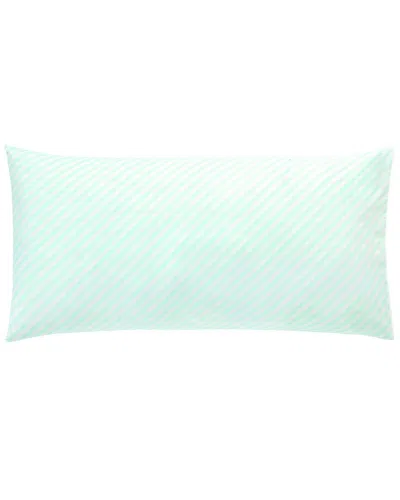 Anne De Solene Cocktail 200 Thread Count Organic Percale Pillowca In Green