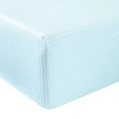 Anne De Solene Conte Fitted Sheet In Blue