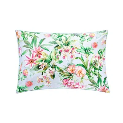 Anne De Solene Conte Sham In Blue,green,pink