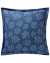 Anne De Solene Anne De Solène Cotton Percale 200 Thread Count Nocturne Euro Sham