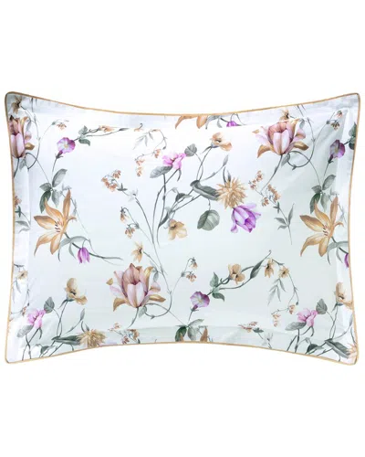 ANNE DE SOLENE ANNE DE SOLÈNE COTTON PERCALE 200 THREAD COUNT PERLE LUNE BOUDOIR SHAM