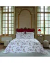 Anne De Solene Anne De Solène Cotton Percale 200 Thread Count Perle Lune Duvet Cover