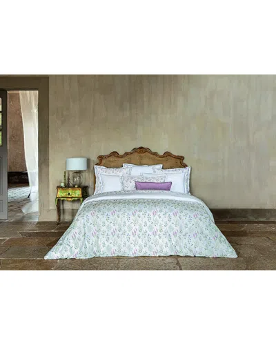 Anne De Solene Eole 200 Thread Count Organic Cotton Duvet Cover In White