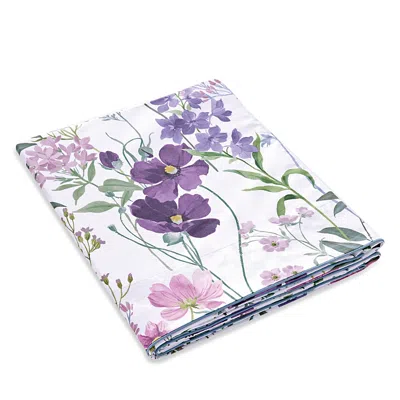 Anne De Solene Ephemere Flat Sheet, Queen In Multi