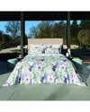 Anne De Solene Anne De Solène Ephemere Organic Percale Reversible Duvet Cover