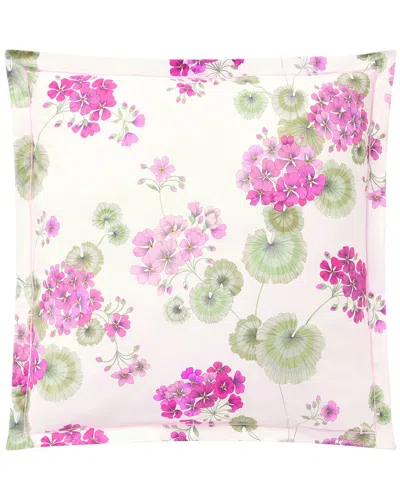 Anne De Solene Flanerie 200 Thread Count Organic Percale Euro Sha In Multi