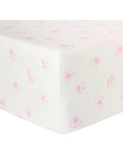 Anne De Solene Flanerie 200 Thread Count Organic Percale Fitted S In Animal Print