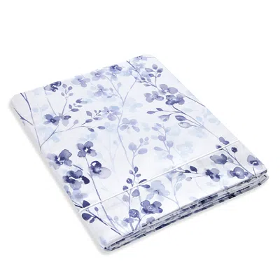 Anne De Solene Flat Sheet, King, Calme In Bleu Flowers