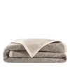 Anne De Solene Frima Virgin Wool Bed Blanket, King In Grège
