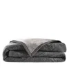Anne De Solene Frima Virgin Wool Bed Blanket, Queen In Gray
