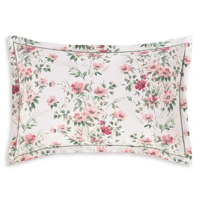 Anne De Solene Frou Frou Reversible King Pillow Sham In Pink