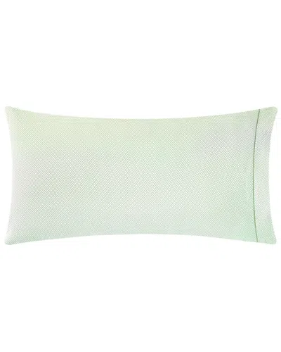Anne De Solene Anne De Solène Frou Frou Set Of 2 Pillowcases In Green