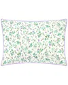 Anne De Solene Anne De Solène Fugace Organic Percale Reversible Sham In Multi