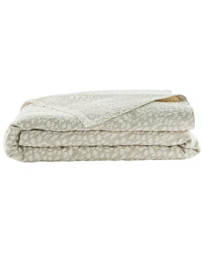 Anne De Solene Imaginaire Jacquard Coverlet In Brown