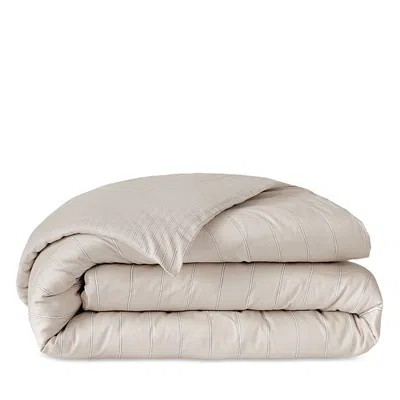 Anne De Solene Journey Striped Sateen Duvet Cover, King In Brown