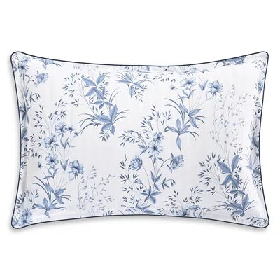 Anne De Solene La Suite Reversible Jacquard King Pillow Sham In Blue