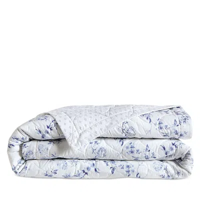 Anne De Solene Malacca Printed Coverlet, King In Blue