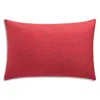 Anne De Solene Minimaliste Pillowcase, Standard In Red