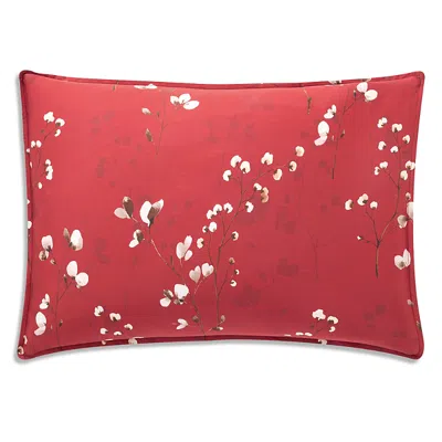 Anne De Solene Minimaliste Sham, Standard In Red