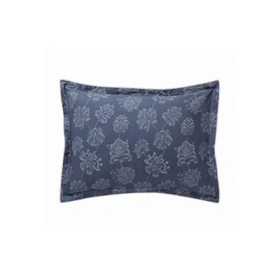 Anne De Solene Nocturne Sham In Blue,gray