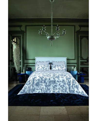 Anne De Solene Organic Cotton Percale 200 Thread Count Enchantment Duvet Cover In Multi