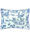 Anne De Solene Anne De Solène Organic Cotton Percale 200 Thread Count Galante Boudoir Sham