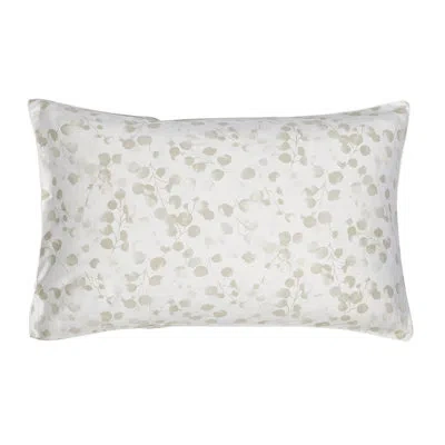 Anne De Solene Rosée 100% Cotton Sham In White,beige