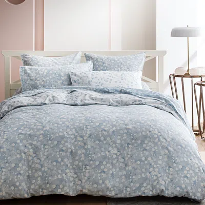 Anne De Solene Rosee Duvet Cover, Queen In Bleu