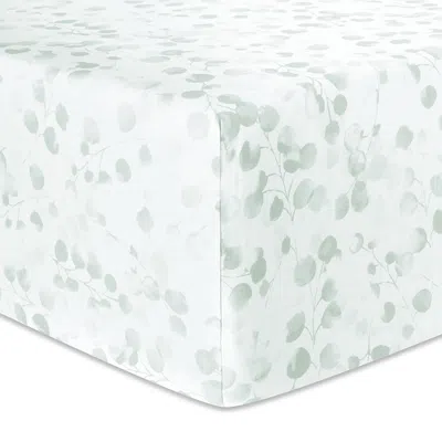 Anne De Solene Rosee Fitted Sheet, Queen In Green