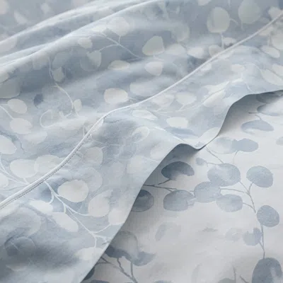 Anne De Solene Rosee Flat Sheet, King In Bleu