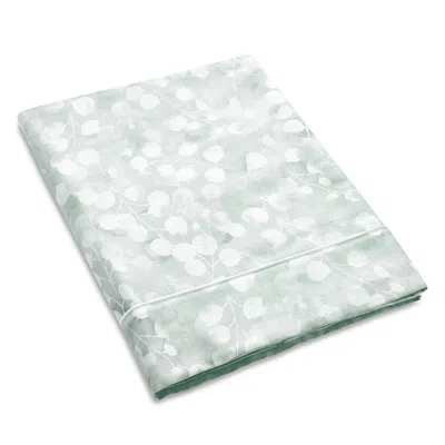 Anne De Solene Rosee Flat Sheet, Queen In Green