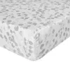 Anne De Solene Rosee Gris Cotton Fitted Sheet, King In Multicolor