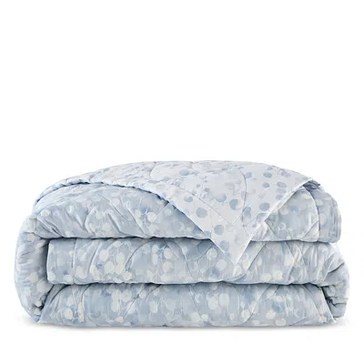 Anne De Solene Rosee Printed Quilted Coverlet, Queen In Blue