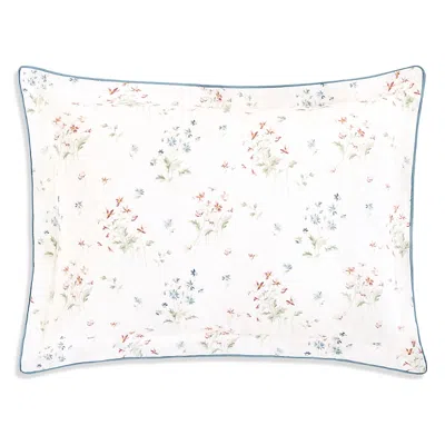 Anne De Solene Verriere Reversible Anemone Boudoir Pillow Sham In Multi