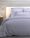 Anne De Solene Vexin 200 Thread-count Queen Duvet Cover In Iris