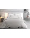 Anne De Solene Vexin 200 Thread-count King Duvet Cover In Turterelle