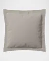 Anne De Solene Vexin Euro Sham In Brume Gray