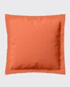 Anne De Solene Vexin 200 Thread-count Euro Sham In Orange
