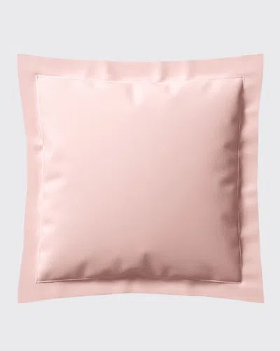 Anne De Solene Vexin 200 Thread-count Euro Sham In Pink