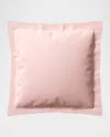 Anne De Solene Vexin 200 Thread-count Euro Sham In Pink